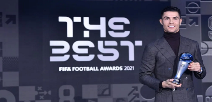 FIFA-The Best 2021: Cristiano Ronaldo remporte un "prix spécial" 