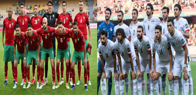 CAN 2021: la CAF change le lieu et l'horaire du match Maroc-Égypte