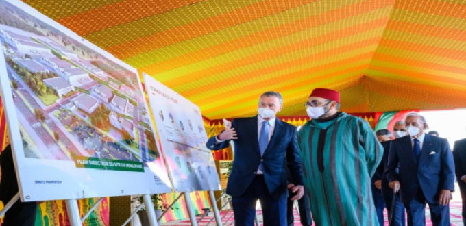 Benslimane: le roi préside le lancement de l'usine de fabrication de vaccins anti-covid