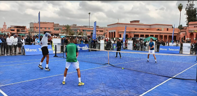 Grand Prix Hassan II: Match d'exhibition à Jamaa El Fna