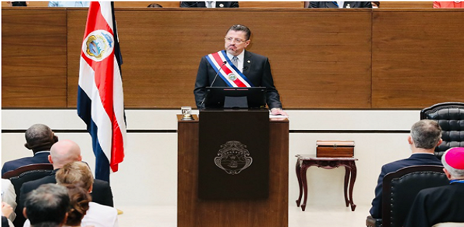 Le nouveau président du Costa Rica reçoit le chef du gouvernement marocain
