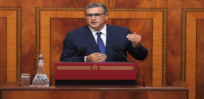Akhannouch annonce la baisse du chômage et la hausse des revenus des IDE au Maroc