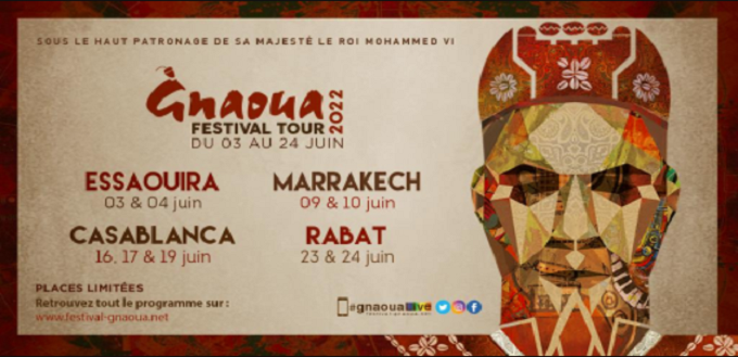 Festival Gnaoua 2022: Une caravane musicale en tournée dans quatre villes 