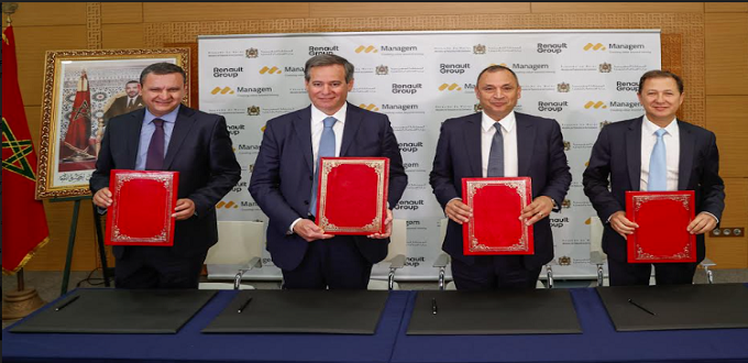 Renault et Managem signent un accord pour un approvisionnement durable en cobalt marocain