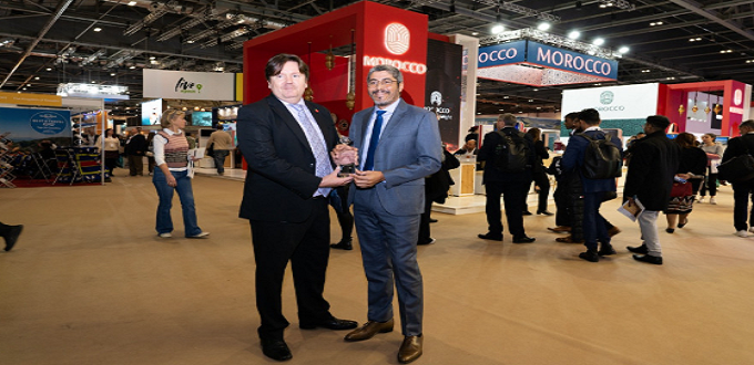 Londres: L’ONMT obtient le prix du meilleur stand au WTM  