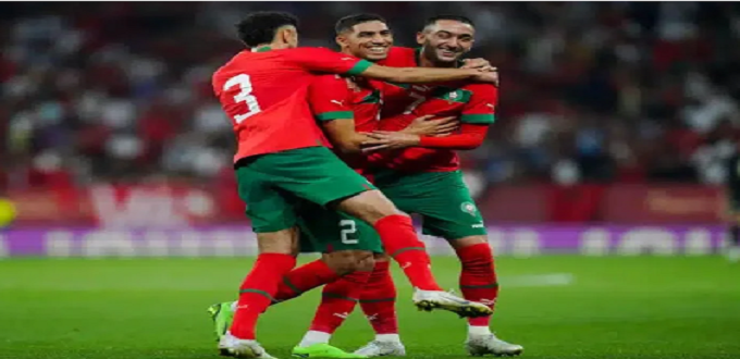 Préparation Mondial-2022 : Le Maroc domine la Géorgie, avec un beau but de Ziyech