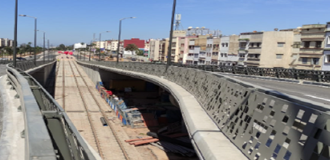 Mise en circulation du pont de dénivellation du boulevard Mohammed VI