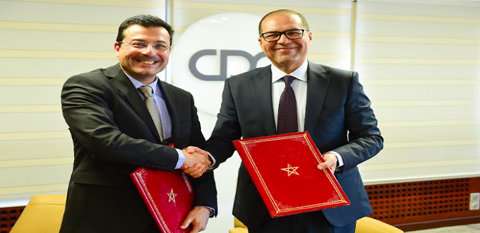 La CDG et la CMR signent une convention-cadre en faveur du développement socio-économique 