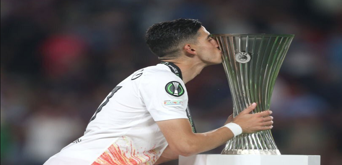 Ligue Europa : Le Marocain Nayef Aguerd dans l’équipe type de la saison 2022/23