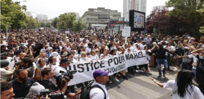 Mineur tué en France: Appel à des "marches citoyennes" samedi