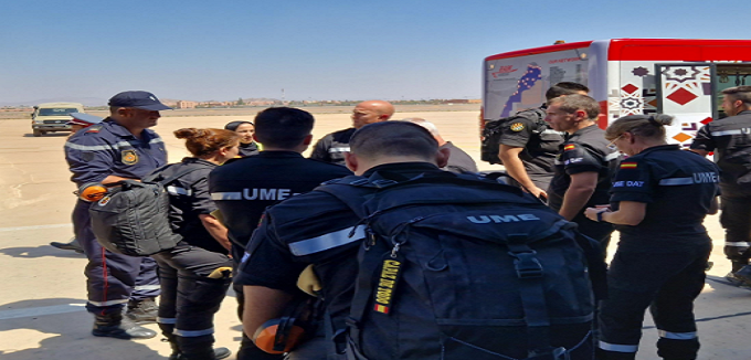Séisme: Des secouristes espagnols ont loué le “professionnalisme” des autorités marocaines