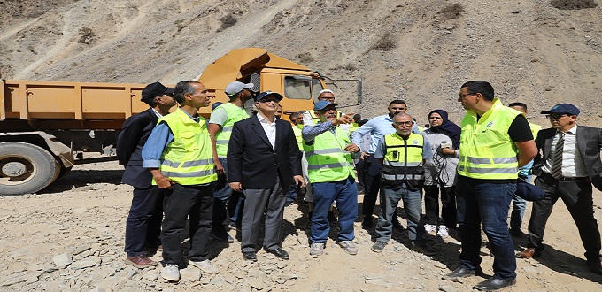 Nizar Baraka effectue une visite de terrain dans les zones touchées par le séisme
