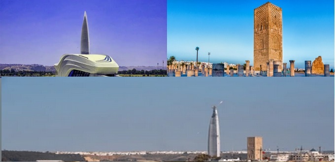 (Billet 1000) – Avec 1000 ans d'écart, la Tour Hassan et la Tour Mohammed VI se parlent