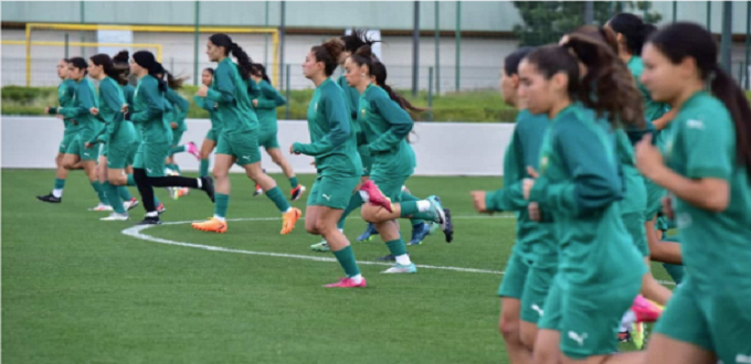 Foot féminin: la sélection marocaine U20 en stage à Maâmora