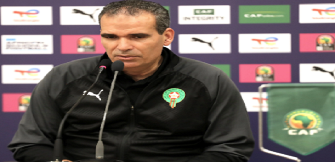 Hicham Dguig : le match face à la Libye a été préparé avec "rigueur et discipline"