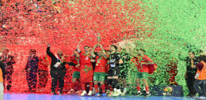 CAN de futsal : Le Maroc bat l’Angola (5-1), décroche son 3e titre d’affilée