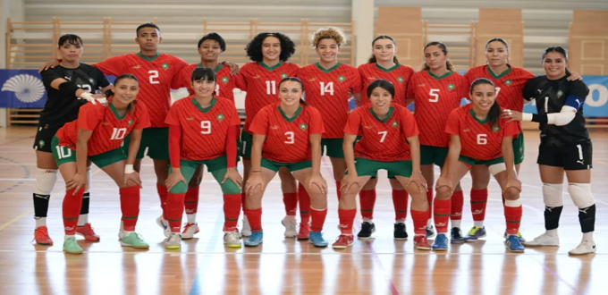 CAN féminine de futsal 2025 : Le Maroc dans le groupe A avec le Cameroun et la Namibie