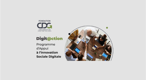 La Fondation CDG lance DIGIT@CTION pour dynamiser l’innovation sociale digitale