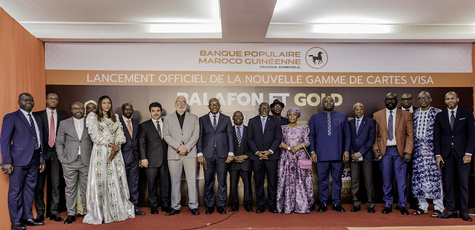 Guinée : La BPMG lance les cartes Visa Gold et Balafon