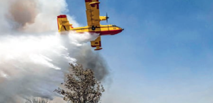 Tétouan: Le feu de forêt de Ain Lahcen maîtrisé