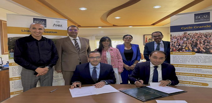 Formation et entreprise : le Groupe ISCAE et KPMG SASU officialisent leur collaboration