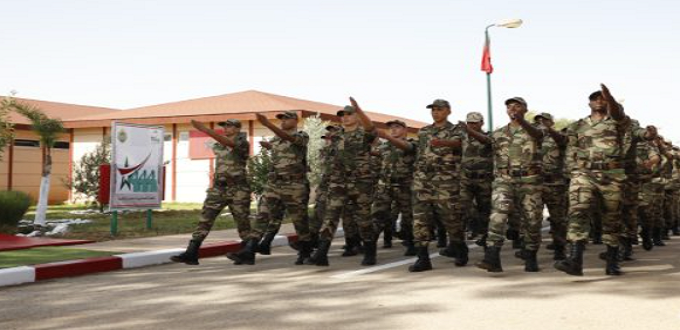 Lancement de la formation du 40è contingent du service militaire au CFA de Benslimane