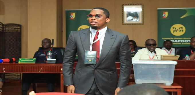 Samuel Eto’o réélu à la tête de la Fédération camerounaise de football