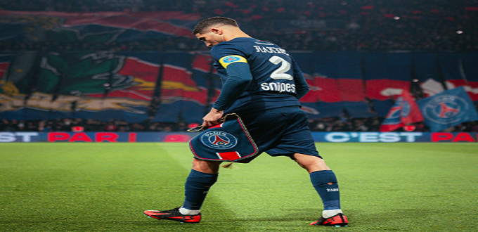 Ligue 1 : Hakimi incertain pour le match du PSG contre Auxerre