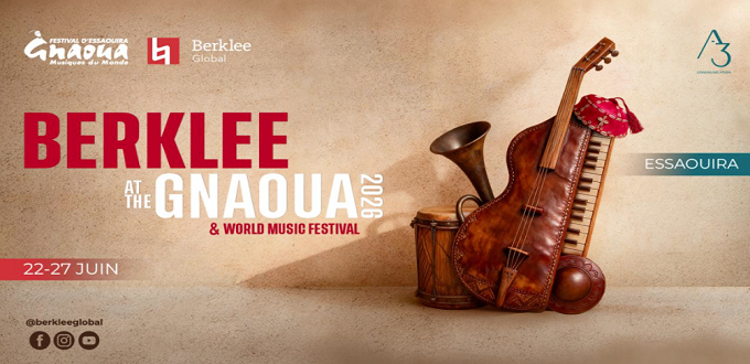 Le programme “Berklee at Gnaoua and World Music Festival” lance sa 3ᵉ édition