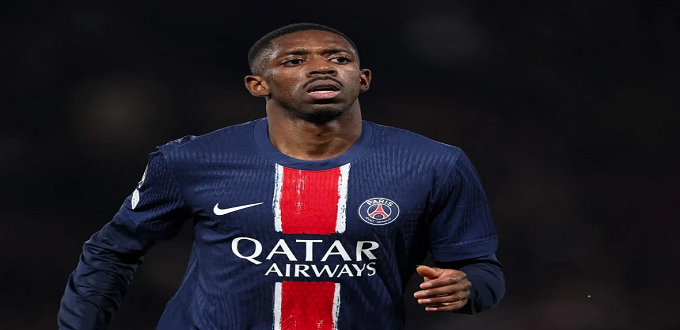 Ligue 1 : Ousmane Dembélé n’écarte pas la prolongation de son contrat avec le PSG