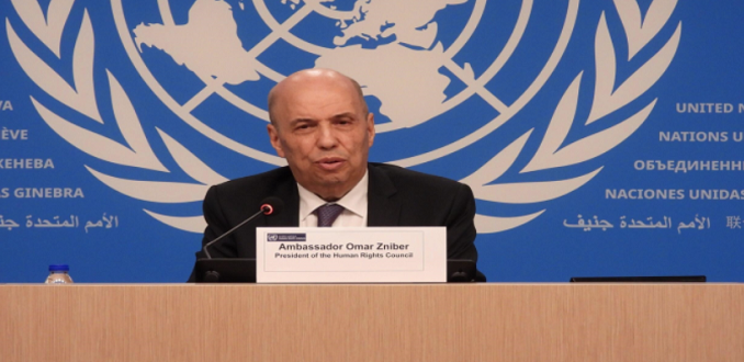 ONU-Genève : Omar Zniber préside la première réunion du Groupe Sport et Migration