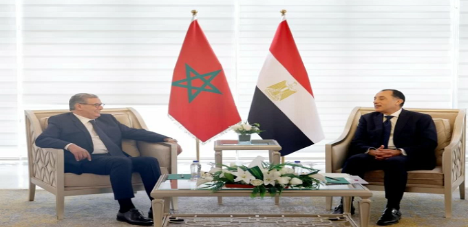 Coopération Maroc–Égypte : Akhannouch et Madbouli en réunion au Caire