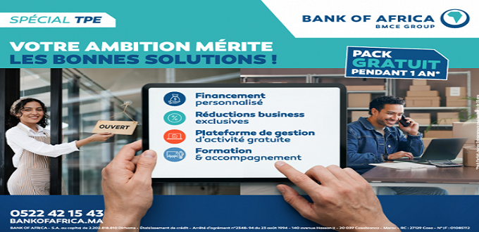 Bank Of Africa lance “HSABATI PRO”, une plateforme digitale dédiée aux entrepreneurs