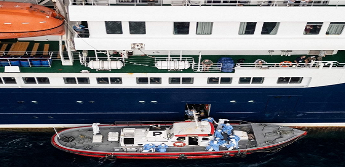 Hantavirus : cinq Français évacués du navire de croisière MV Hondius
