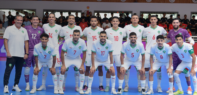 Futsal : deux matchs amicaux entre le Maroc et l’Arabie saoudite à Agadir