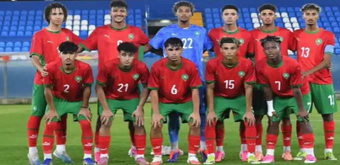 Maroc-Macédoine du Nord (5-1) : les U20 marocains s’ouvrent les portes des demi-finales