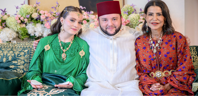Avec la bénédiction du Roi, Moulay Driss Filali épouse Ahlam Oumha