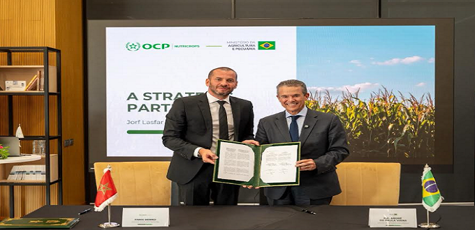 Engrais : OCP Nutricrops sécurise 3,8 millions de tonnes pour le Brésil